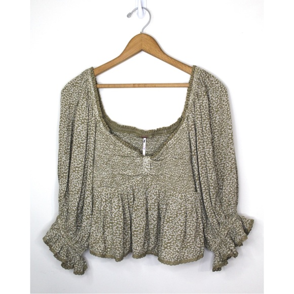 Free People Brittnee Printed Top - Picture 5 of 12